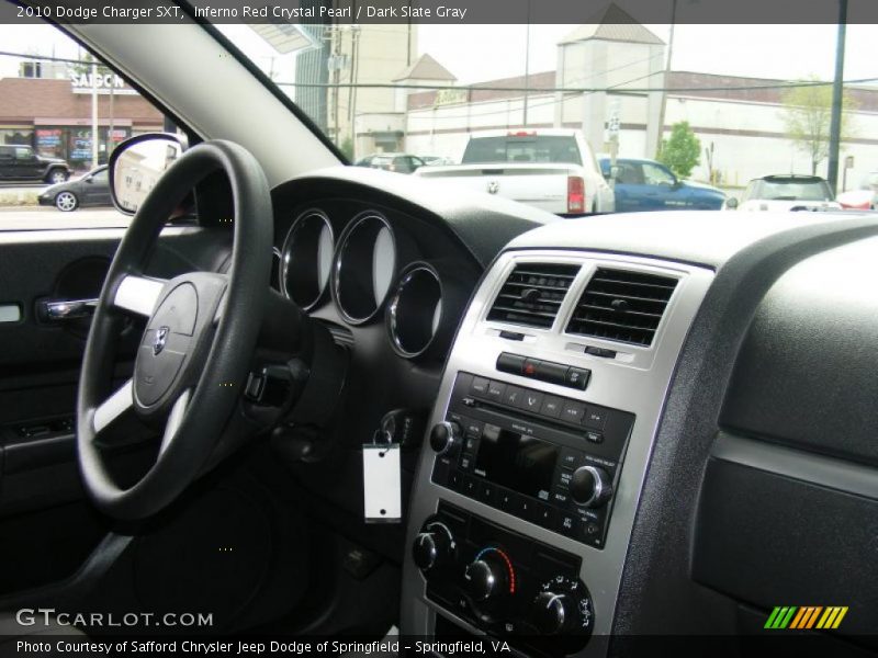 Inferno Red Crystal Pearl / Dark Slate Gray 2010 Dodge Charger SXT