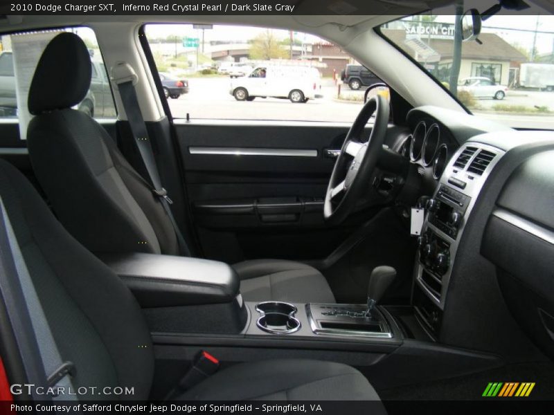 Inferno Red Crystal Pearl / Dark Slate Gray 2010 Dodge Charger SXT
