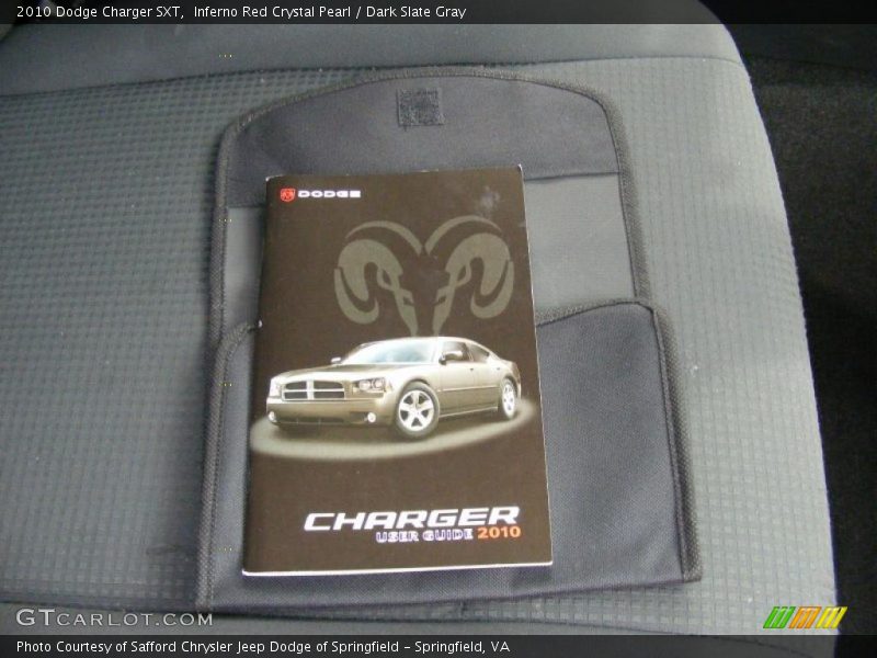 Inferno Red Crystal Pearl / Dark Slate Gray 2010 Dodge Charger SXT