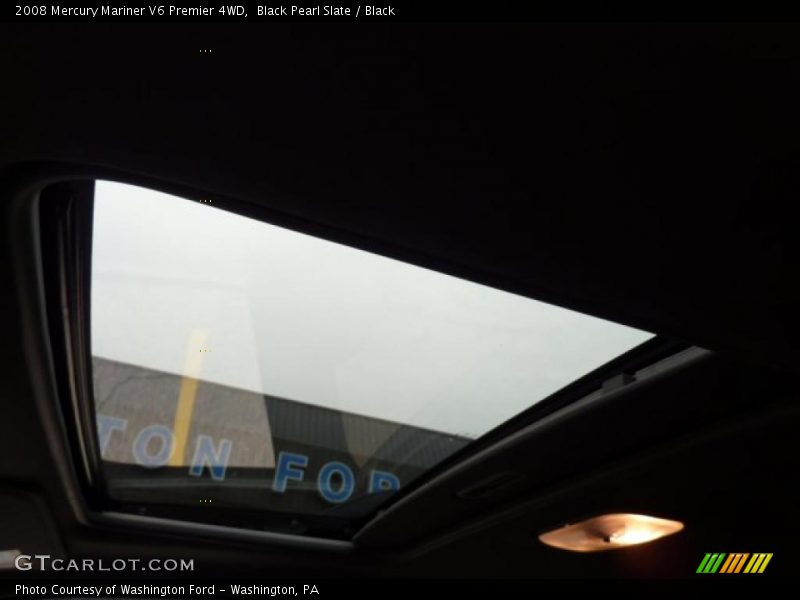 Black Pearl Slate / Black 2008 Mercury Mariner V6 Premier 4WD