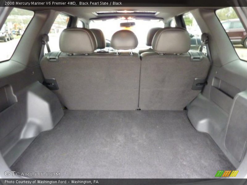 Black Pearl Slate / Black 2008 Mercury Mariner V6 Premier 4WD