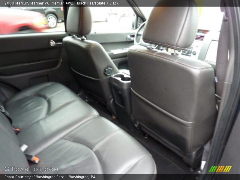 Black Pearl Slate / Black 2008 Mercury Mariner V6 Premier 4WD