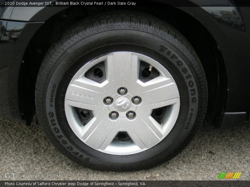 Brilliant Black Crystal Pearl / Dark Slate Gray 2010 Dodge Avenger SXT