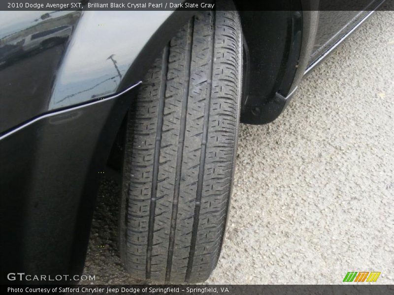 Brilliant Black Crystal Pearl / Dark Slate Gray 2010 Dodge Avenger SXT