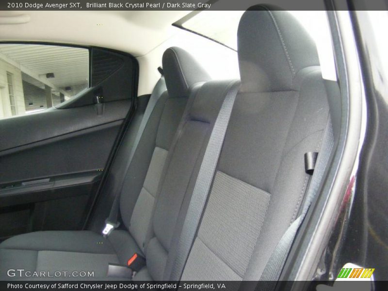 Brilliant Black Crystal Pearl / Dark Slate Gray 2010 Dodge Avenger SXT