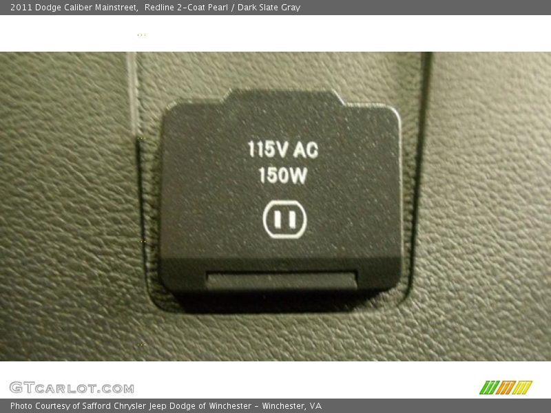 Redline 2-Coat Pearl / Dark Slate Gray 2011 Dodge Caliber Mainstreet