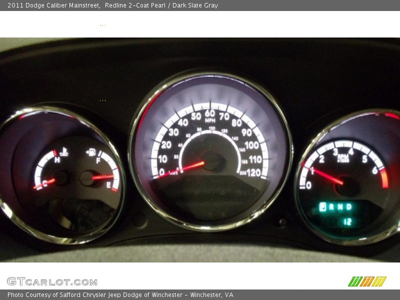 Redline 2-Coat Pearl / Dark Slate Gray 2011 Dodge Caliber Mainstreet