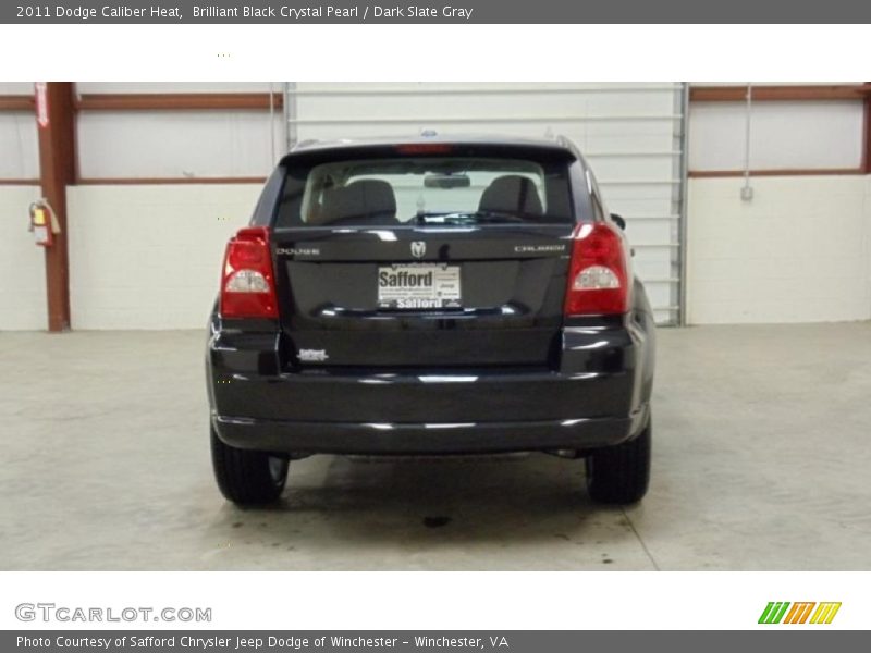 Brilliant Black Crystal Pearl / Dark Slate Gray 2011 Dodge Caliber Heat