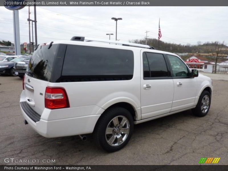  2010 Expedition EL Limited 4x4 White Platinum Tri-Coat Metallic