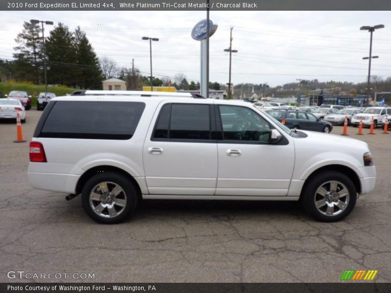  2010 Expedition EL Limited 4x4 White Platinum Tri-Coat Metallic