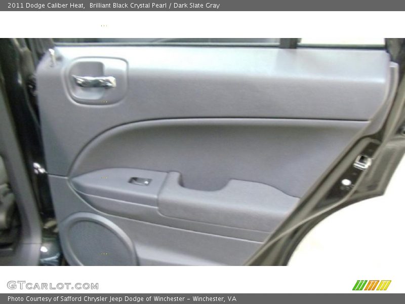 Brilliant Black Crystal Pearl / Dark Slate Gray 2011 Dodge Caliber Heat