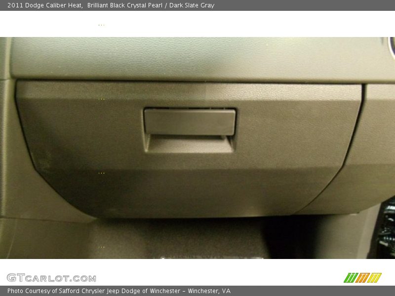 Brilliant Black Crystal Pearl / Dark Slate Gray 2011 Dodge Caliber Heat