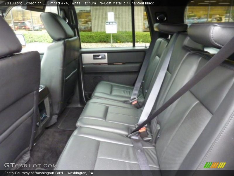 White Platinum Tri-Coat Metallic / Charcoal Black 2010 Ford Expedition EL Limited 4x4