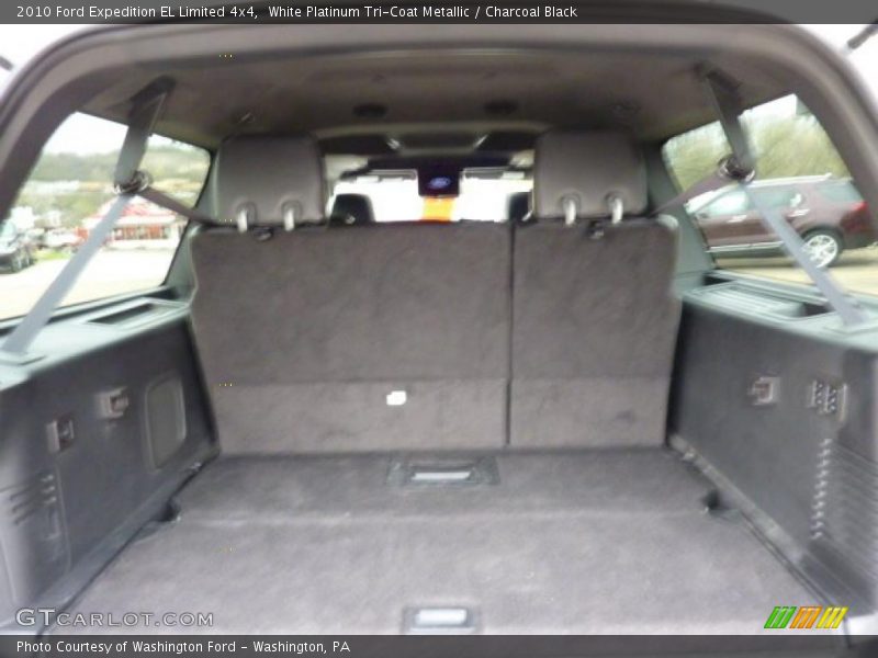 White Platinum Tri-Coat Metallic / Charcoal Black 2010 Ford Expedition EL Limited 4x4
