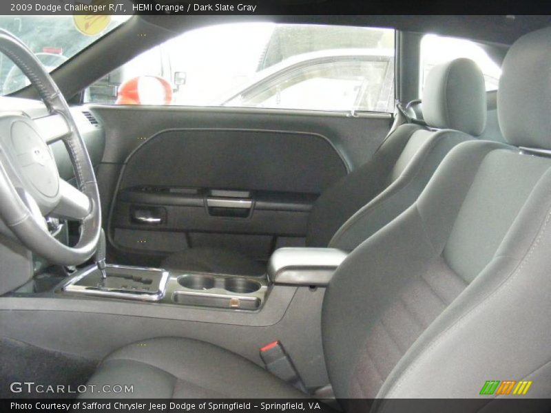 HEMI Orange / Dark Slate Gray 2009 Dodge Challenger R/T