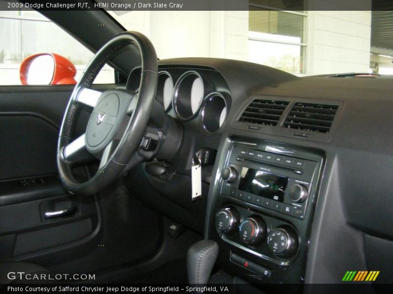 HEMI Orange / Dark Slate Gray 2009 Dodge Challenger R/T