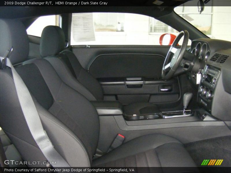 HEMI Orange / Dark Slate Gray 2009 Dodge Challenger R/T