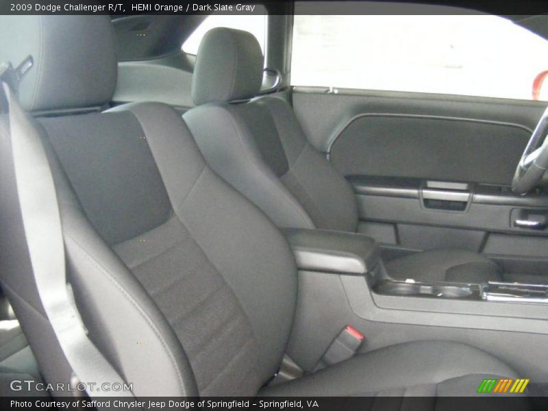 HEMI Orange / Dark Slate Gray 2009 Dodge Challenger R/T