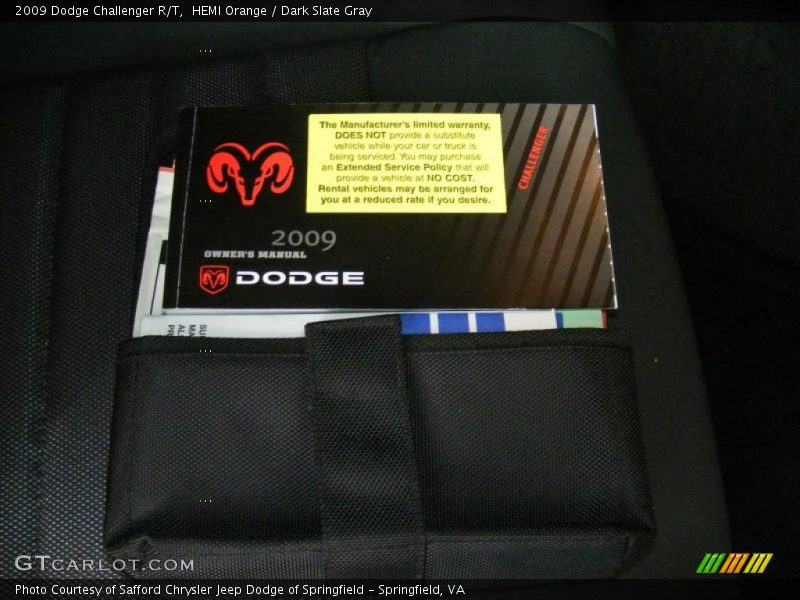 Books/Manuals of 2009 Challenger R/T