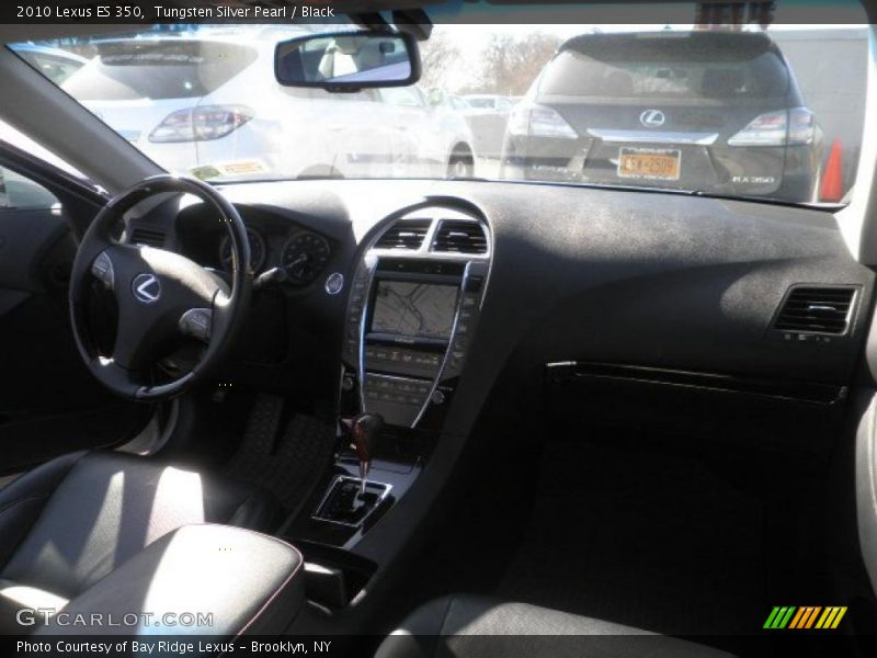 Tungsten Silver Pearl / Black 2010 Lexus ES 350