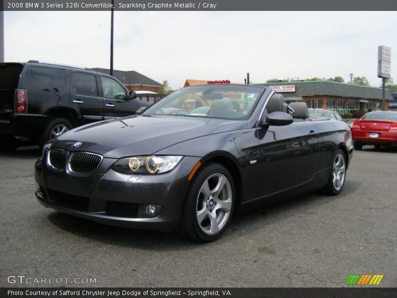 Front 3/4 View of 2008 3 Series 328i Convertible