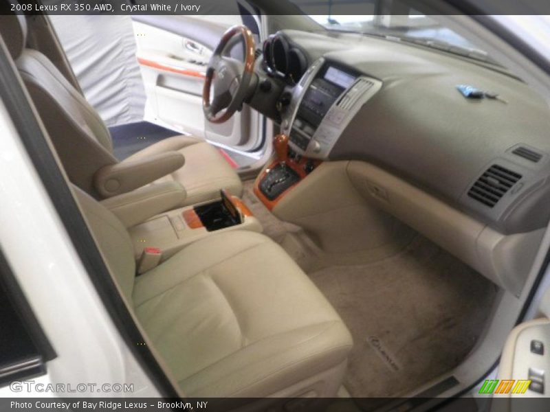 Crystal White / Ivory 2008 Lexus RX 350 AWD