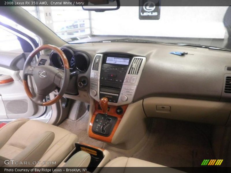 Crystal White / Ivory 2008 Lexus RX 350 AWD