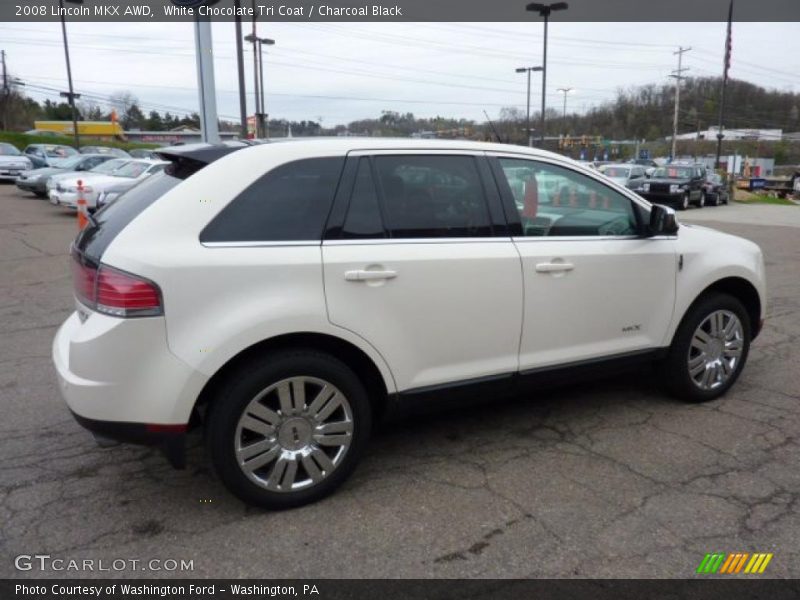 White Chocolate Tri Coat / Charcoal Black 2008 Lincoln MKX AWD