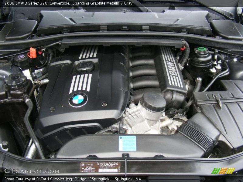  2008 3 Series 328i Convertible Engine - 3.0L DOHC 24V VVT Inline 6 Cylinder