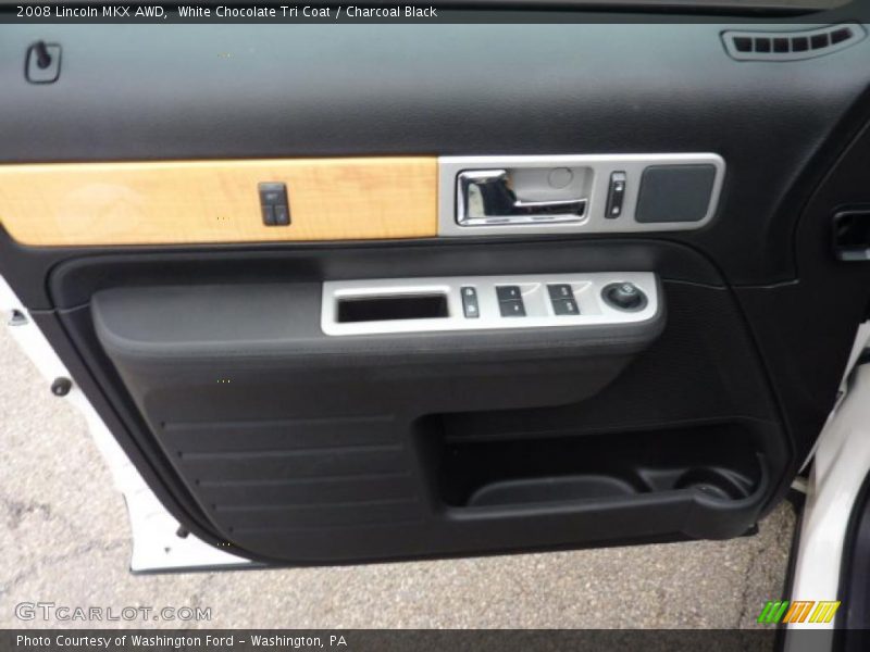 White Chocolate Tri Coat / Charcoal Black 2008 Lincoln MKX AWD