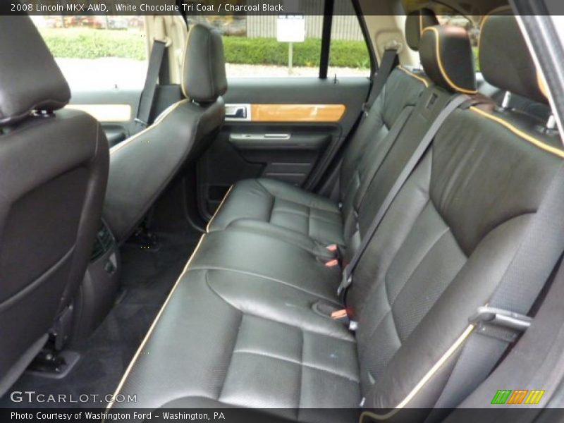 White Chocolate Tri Coat / Charcoal Black 2008 Lincoln MKX AWD