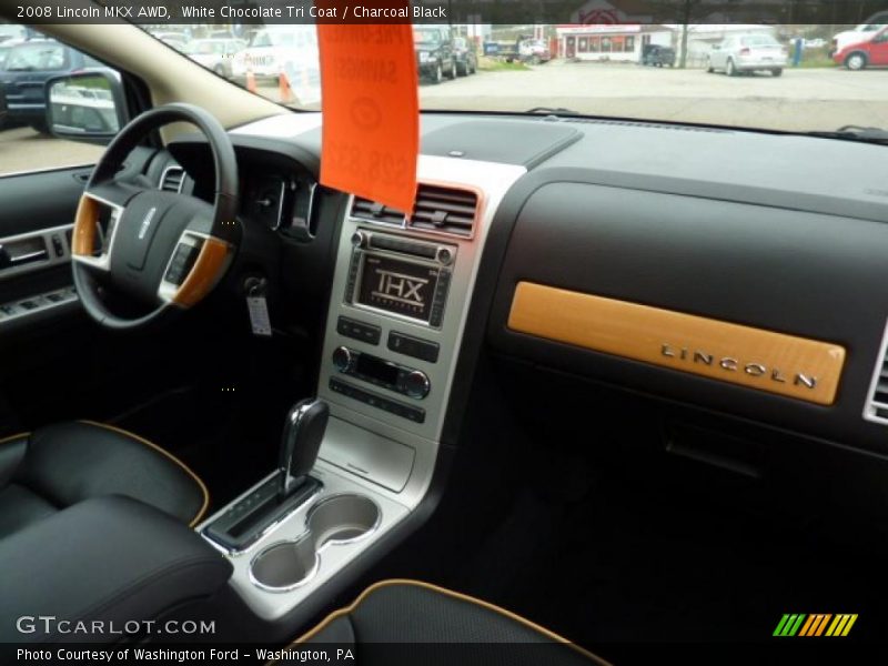 White Chocolate Tri Coat / Charcoal Black 2008 Lincoln MKX AWD