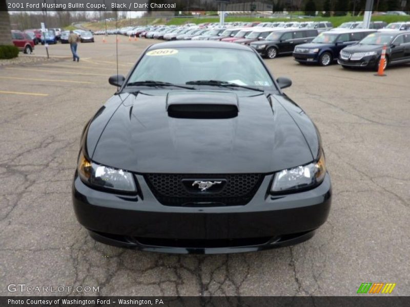 Black / Dark Charcoal 2001 Ford Mustang Bullitt Coupe