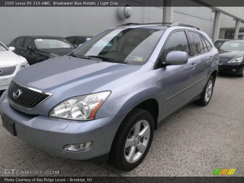 Breakwater Blue Metallic / Light Gray 2005 Lexus RX 330 AWD