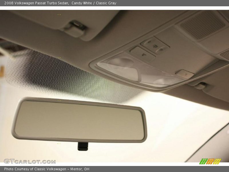 Candy White / Classic Gray 2008 Volkswagen Passat Turbo Sedan