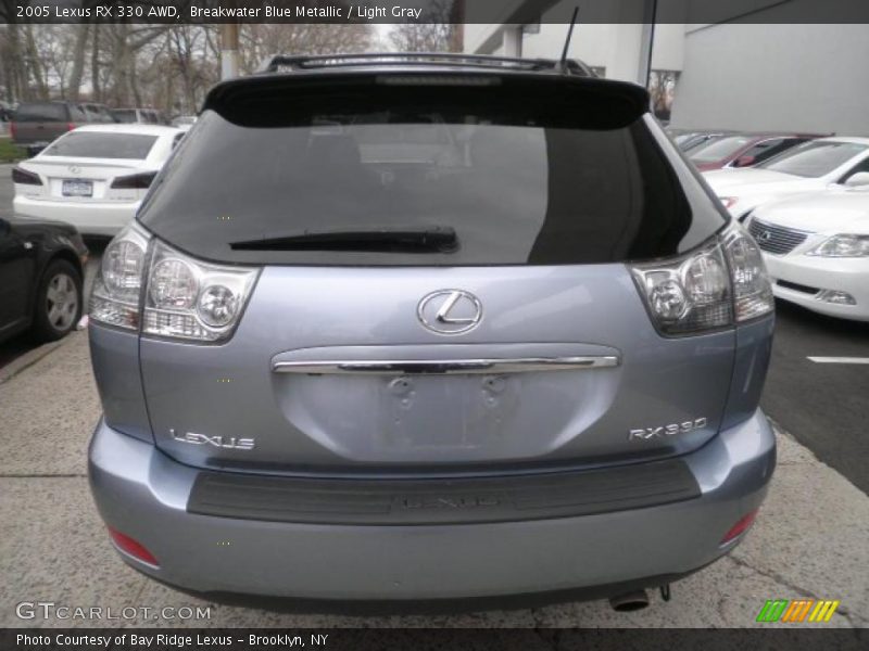 Breakwater Blue Metallic / Light Gray 2005 Lexus RX 330 AWD