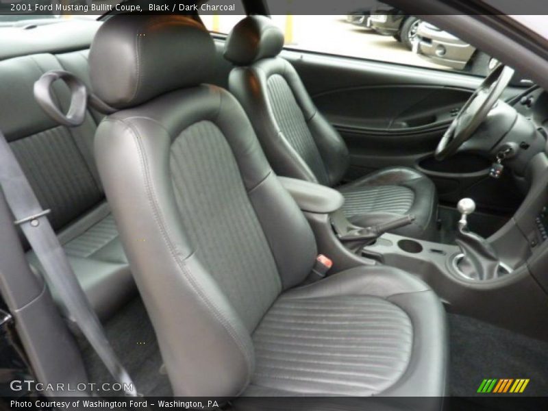  2001 Mustang Bullitt Coupe Dark Charcoal Interior