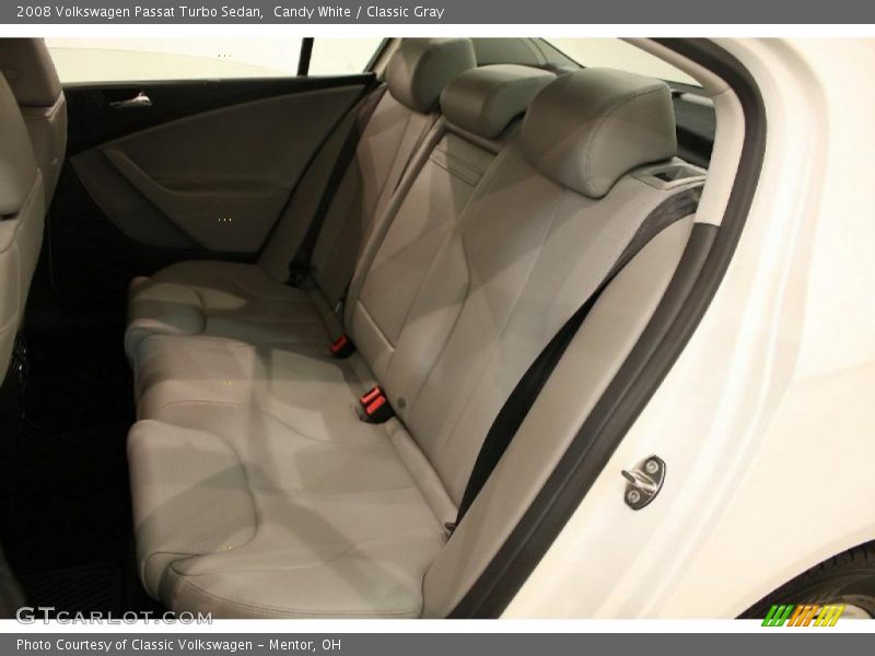 Candy White / Classic Gray 2008 Volkswagen Passat Turbo Sedan