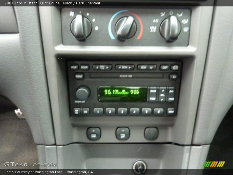 Controls of 2001 Mustang Bullitt Coupe