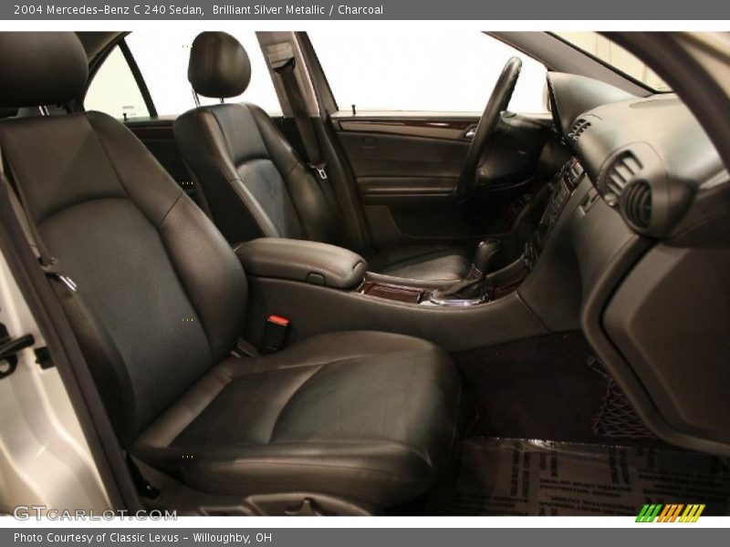 Brilliant Silver Metallic / Charcoal 2004 Mercedes-Benz C 240 Sedan