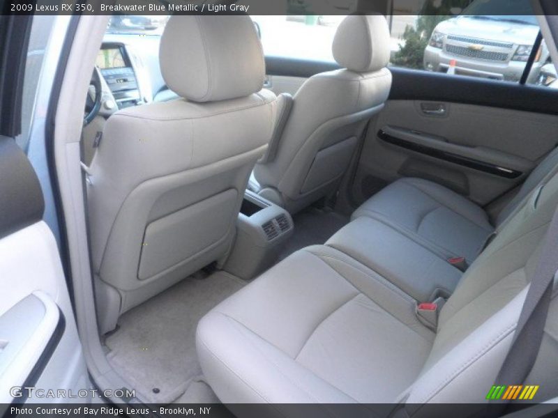 Breakwater Blue Metallic / Light Gray 2009 Lexus RX 350