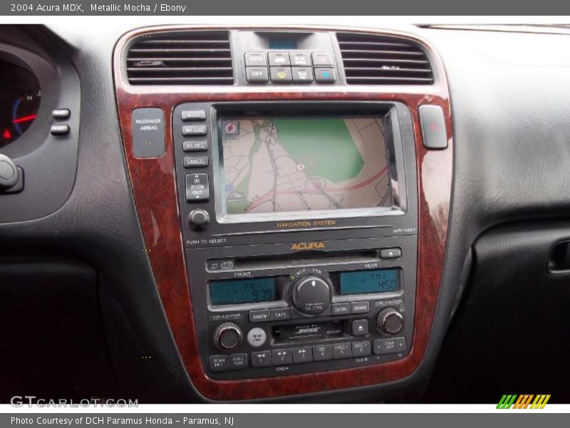 Navigation of 2004 MDX 