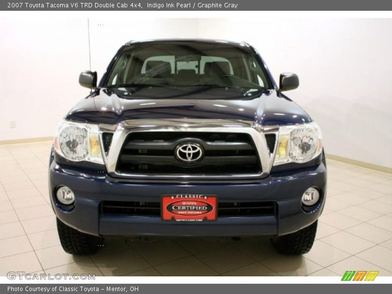 Indigo Ink Pearl / Graphite Gray 2007 Toyota Tacoma V6 TRD Double Cab 4x4