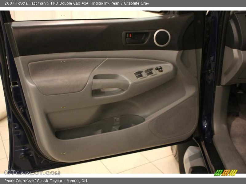 Indigo Ink Pearl / Graphite Gray 2007 Toyota Tacoma V6 TRD Double Cab 4x4