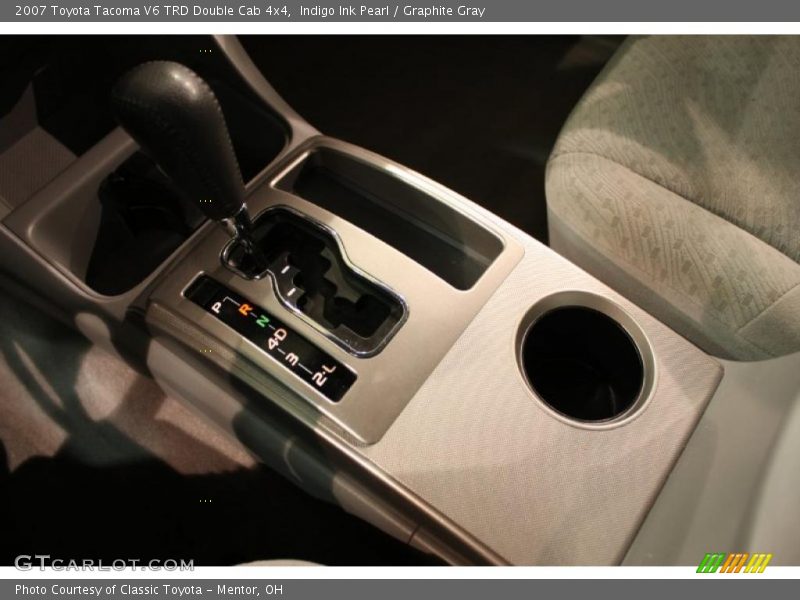Indigo Ink Pearl / Graphite Gray 2007 Toyota Tacoma V6 TRD Double Cab 4x4