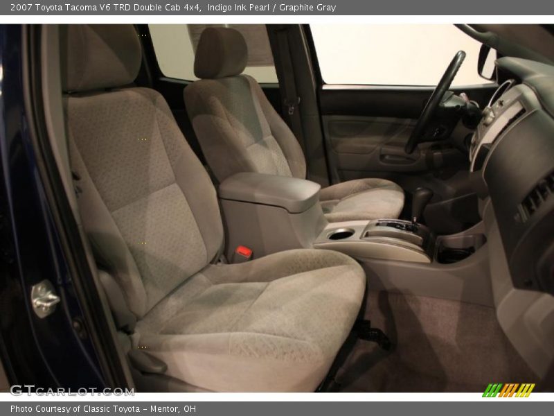 Indigo Ink Pearl / Graphite Gray 2007 Toyota Tacoma V6 TRD Double Cab 4x4