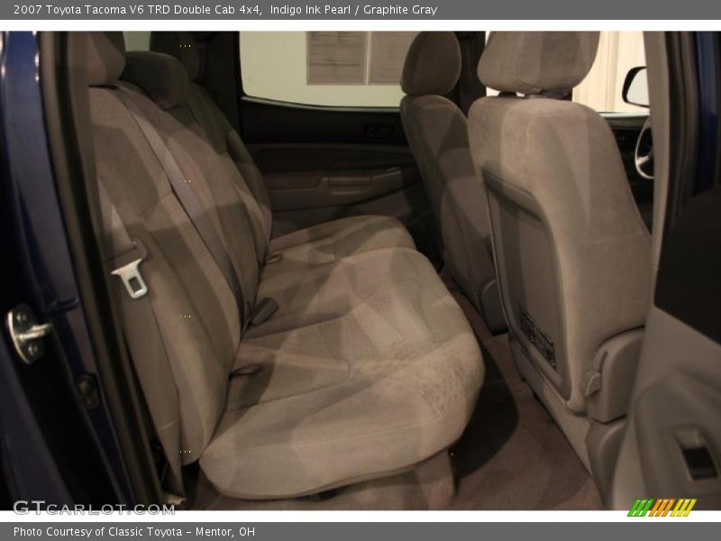 Indigo Ink Pearl / Graphite Gray 2007 Toyota Tacoma V6 TRD Double Cab 4x4