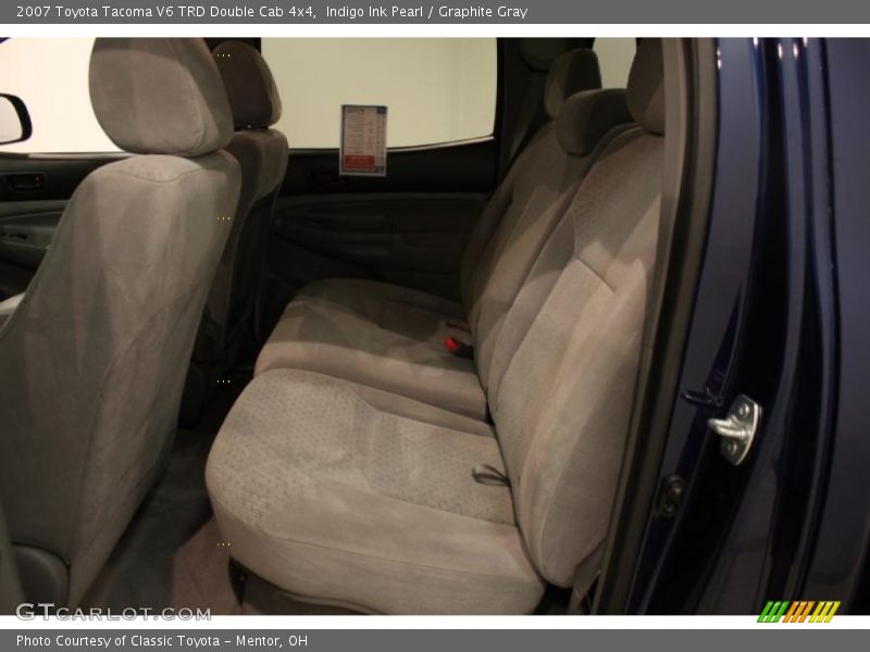 Indigo Ink Pearl / Graphite Gray 2007 Toyota Tacoma V6 TRD Double Cab 4x4