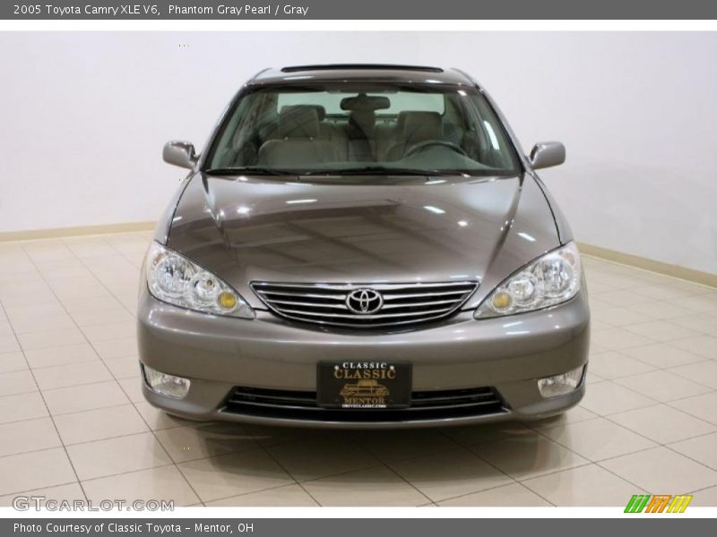Phantom Gray Pearl / Gray 2005 Toyota Camry XLE V6