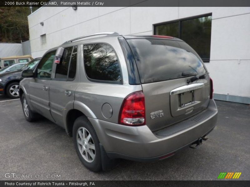 Platinum Metallic / Gray 2006 Buick Rainier CXL AWD